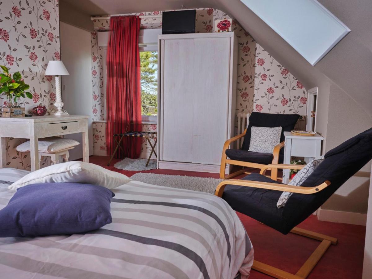 Les Roses Bed & Breakfast Santec Bagian luar foto